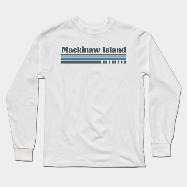 Mackinaw Island Long Sleeve T-Shirt by Drafted Offroad